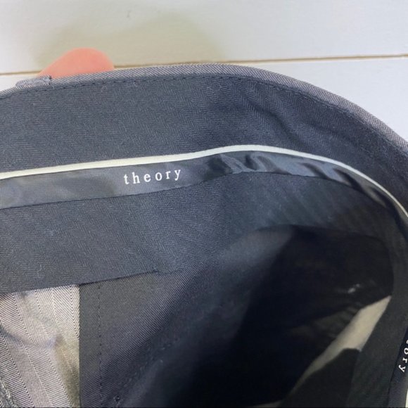 Theory Slim Fit 100% Cotton Two Piece Suit - Picture 14 of 16